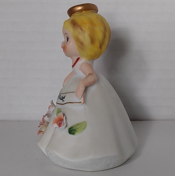 Vintage Angel Josef Original Month of August Angel Figurine - Picture 2 of 8